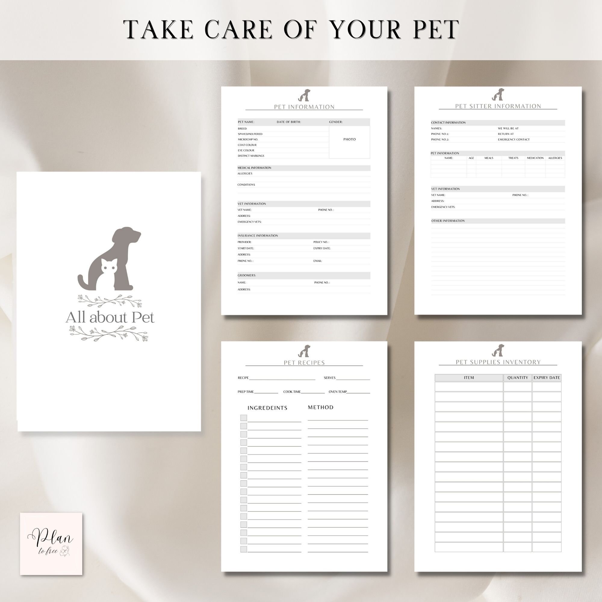 Household Planner Printables, Home Management Binder, Household Binder ...