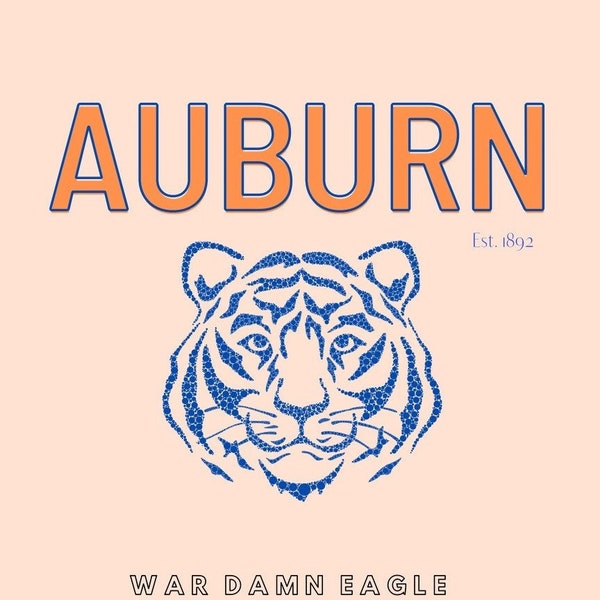 Auburn Tigers Digital Image