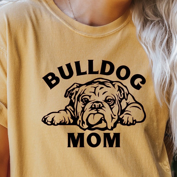 Bulldog T Shirt - Etsy