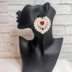 Z Crochet earrings, handmade earrings, handmade jewelry, crochet jewelry. Custom