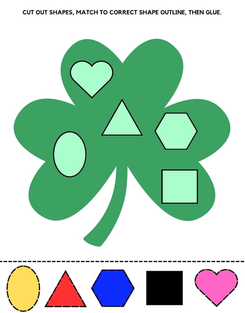 st patricks day activity pages free