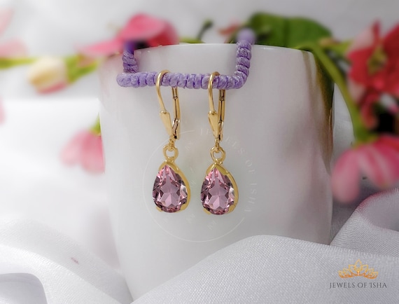 Boucles D'oreilles Pendantes En Perles De Style Feuille Pour Femmes, Clip De Boucle D'oreille Ou Clou De Boucle D'oreille