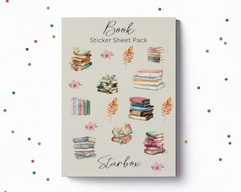 Book journal Stickers, Sticker Sheets, Planner Stickers , Bullet Journal Stickers , Journal Stickers , Scrapbook Stickers