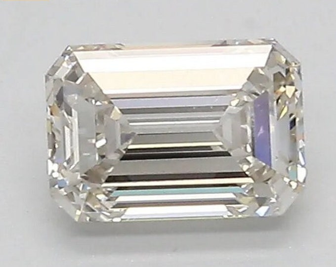 1.04CT Emerald Cut Lab Grown Diamond: VS1, EX Cut, Eye Clean