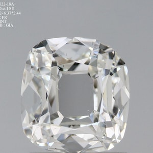 GIA 1CT Old Miner I SI1 EX F Faint Earth Mined Diamond/ No Treatment / Engagement Ring