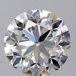 GIA Certified Round Brilliant Cut 0.98CT H VS2 Loose Earth Mined Diamond/ No Treatment / Engagement Ring / 100% Eye Clean