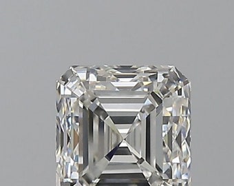 GIA Certified Earth Mined Square Emerald Cut 1CT G VS1 Loose Earth Mined Diamond /100% Eye Clean