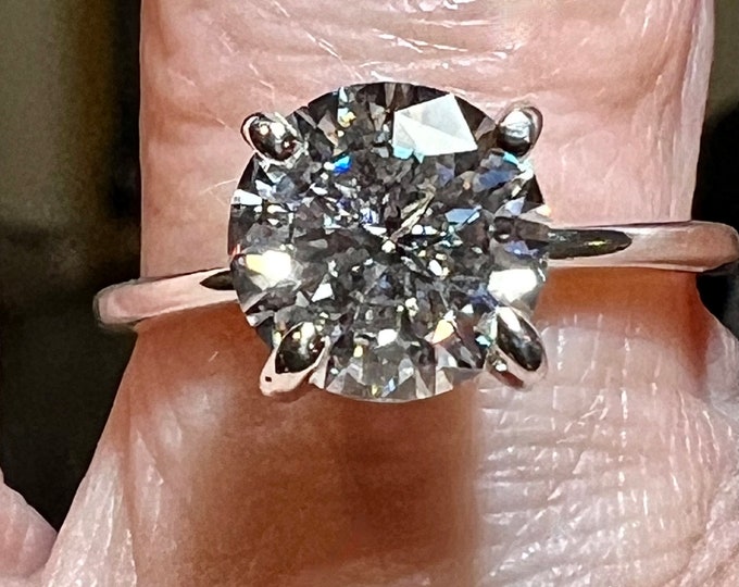 1CT Round Hearts & Arrows Diamond: D IF Ideal Cut, Loose Stone