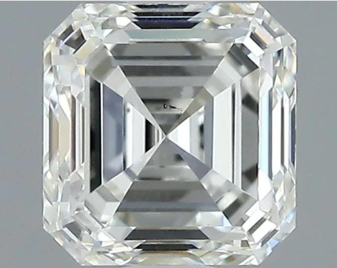 GIA 1.00CT Asscher Cut K VS2 Earth Mined Diamond / Loose Diamond/ Engagement Ring