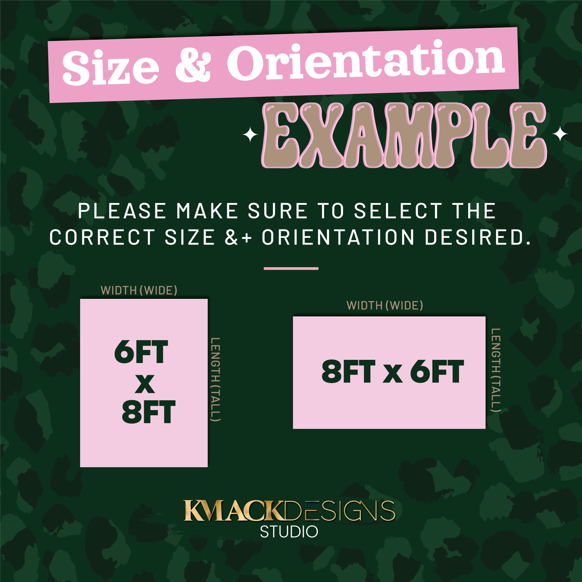 KMack Custom Event Backdrop