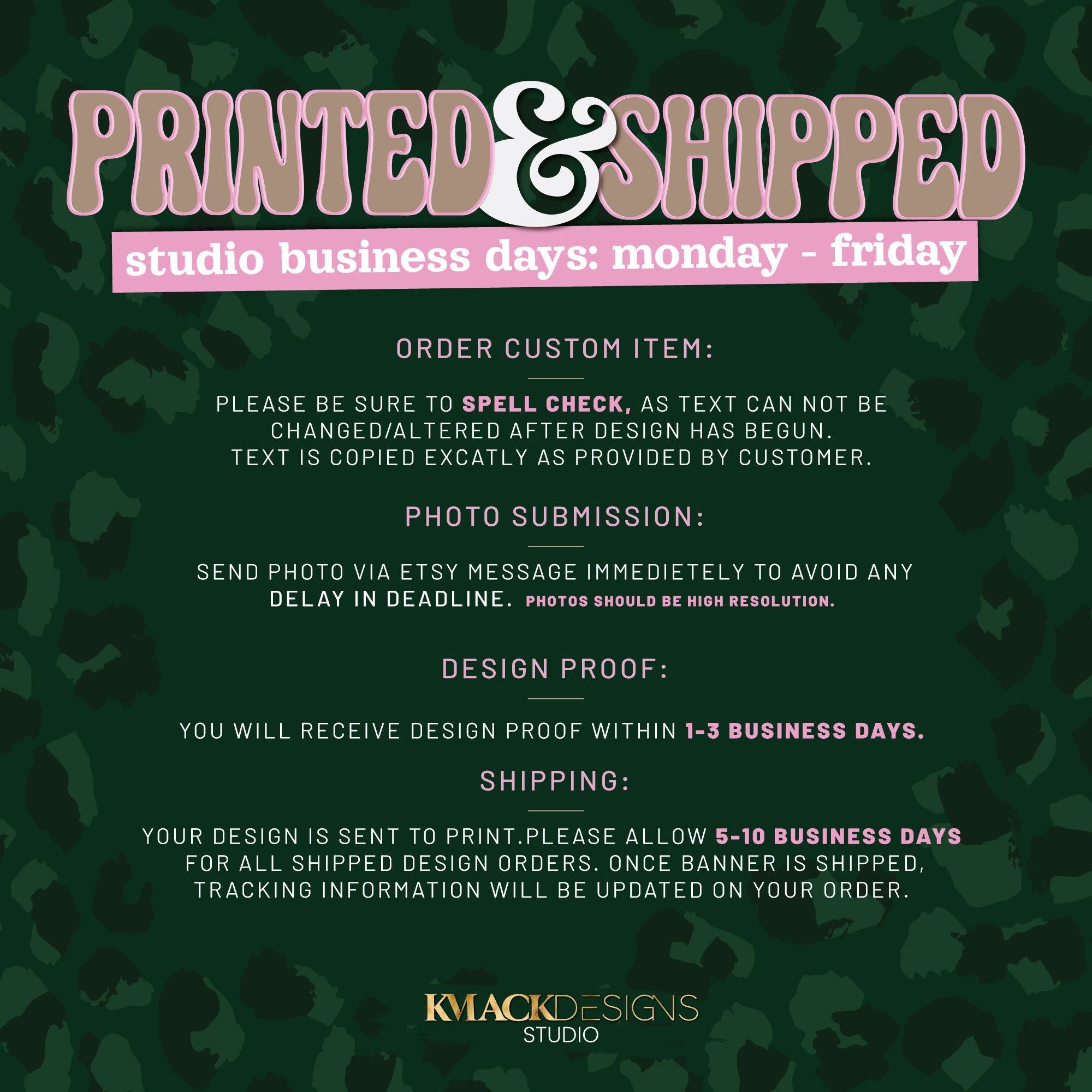 KMack Custom Event Backdrop