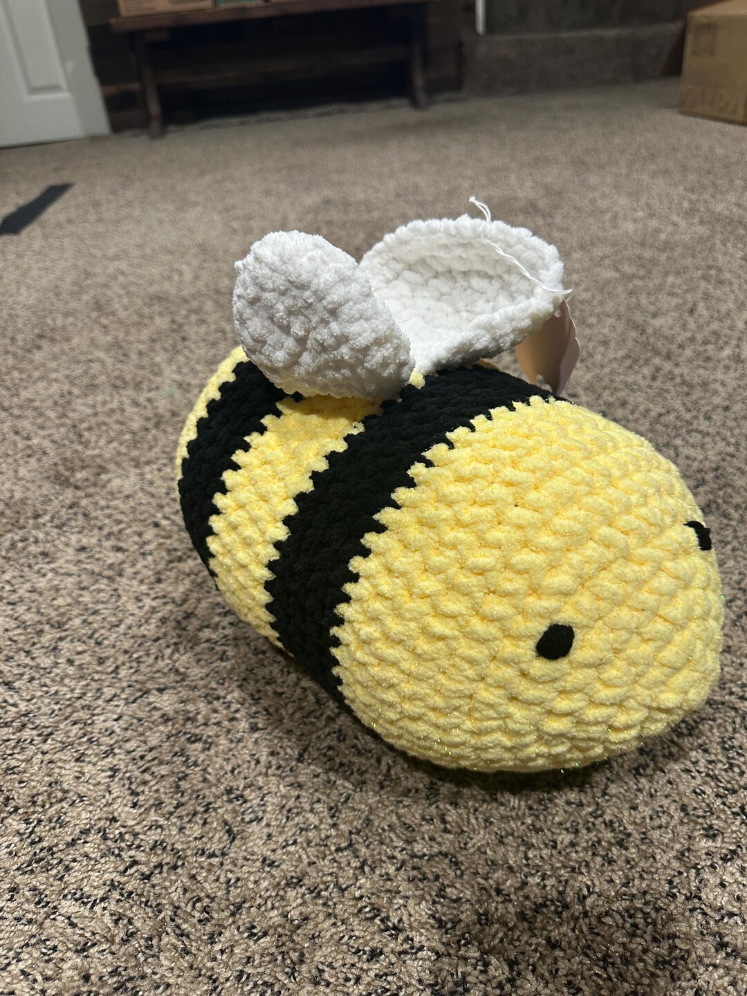 Giant Crochet Bumble Bee - Etsy