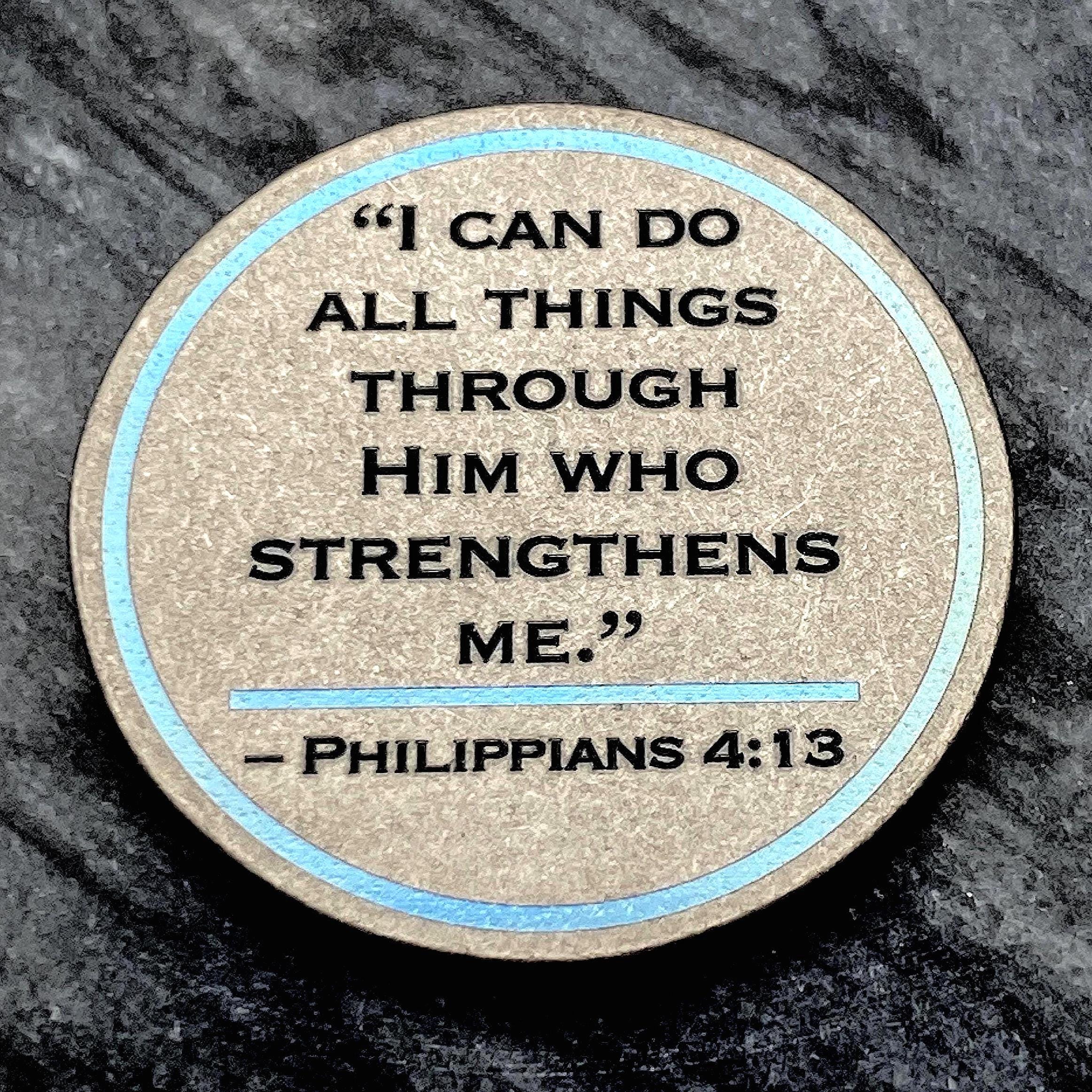 Bible Verse Pocket Coin – Custom Titanium Engraved Scripture Token,  Christian Gift, Faith Keepsake for Him or Her - Etsy