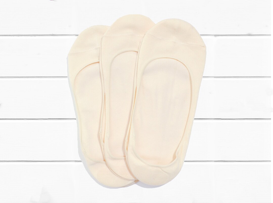 3 Pack Men's Organic Cotton No Show Loafer Liner Socks Etsy