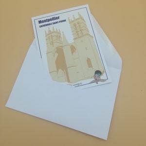 Carte postale - Montpellier - Cathédrale Saint-Pierre