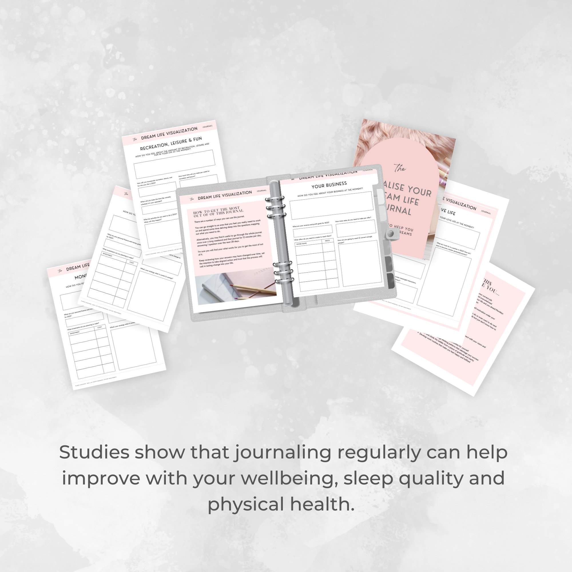 Manifest Your Dream Life, INSTANT DOWNLOAD, Dream Life Journal ...