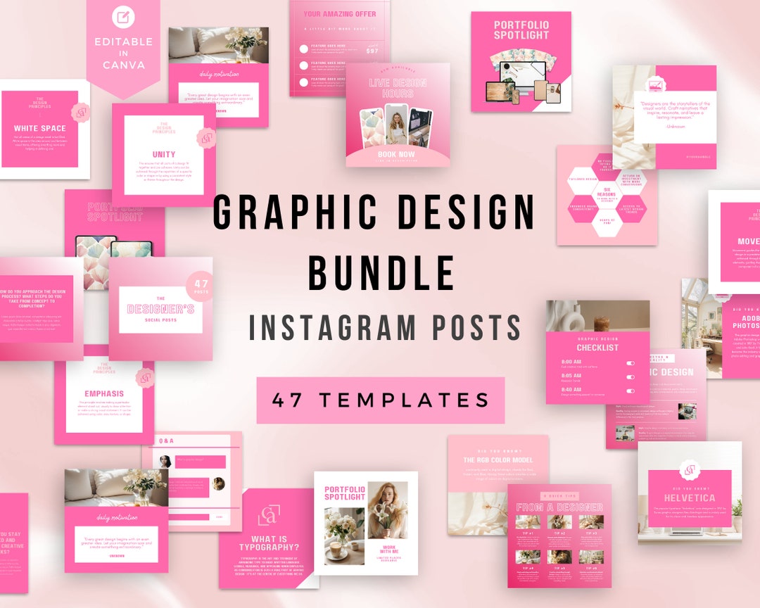 Social Media Templates for Graphic Designers INSTANT DOWNLOAD 'done for