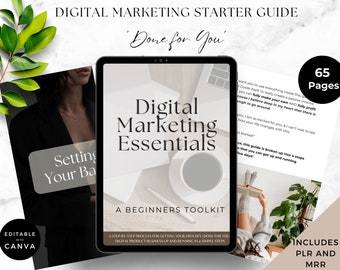 Done For You Digital Marketing Guide | Dfy Playbook | Master Resell Rights | Digital Marketing Tools | Faceless Marketing Starter Kit