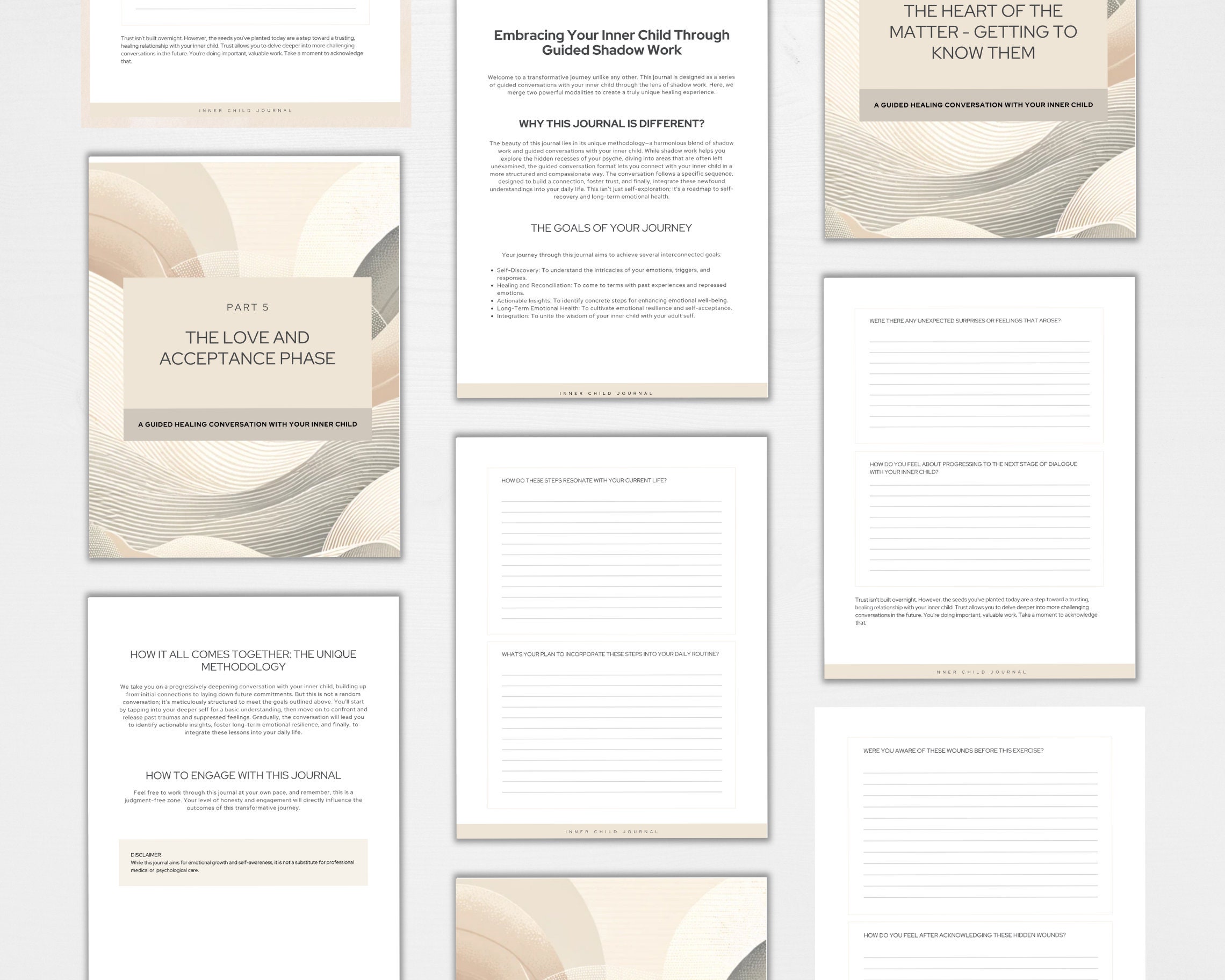 Inner Child Journal Prompts | INSTANT DOWNLOAD | Healing Inner Child ...