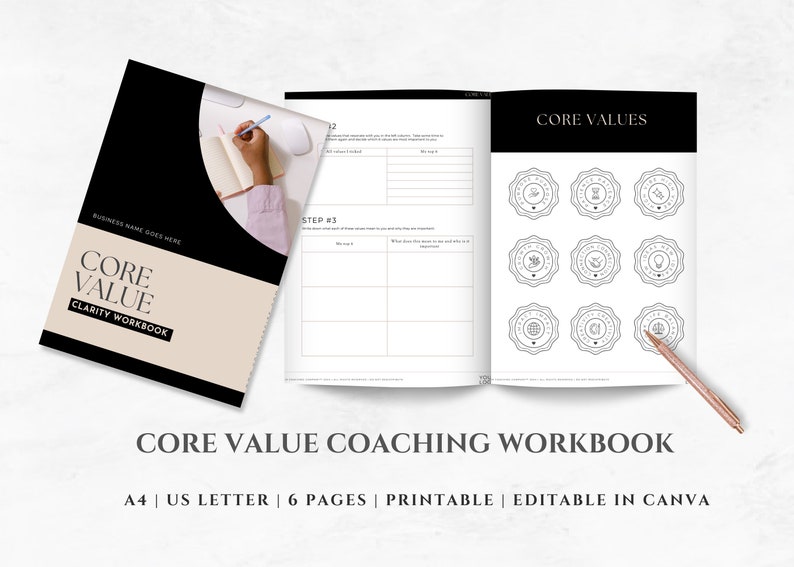 Life Coach Templates | INSTANT DOWNLOAD | Coaching Lead Magnet | Canva ...