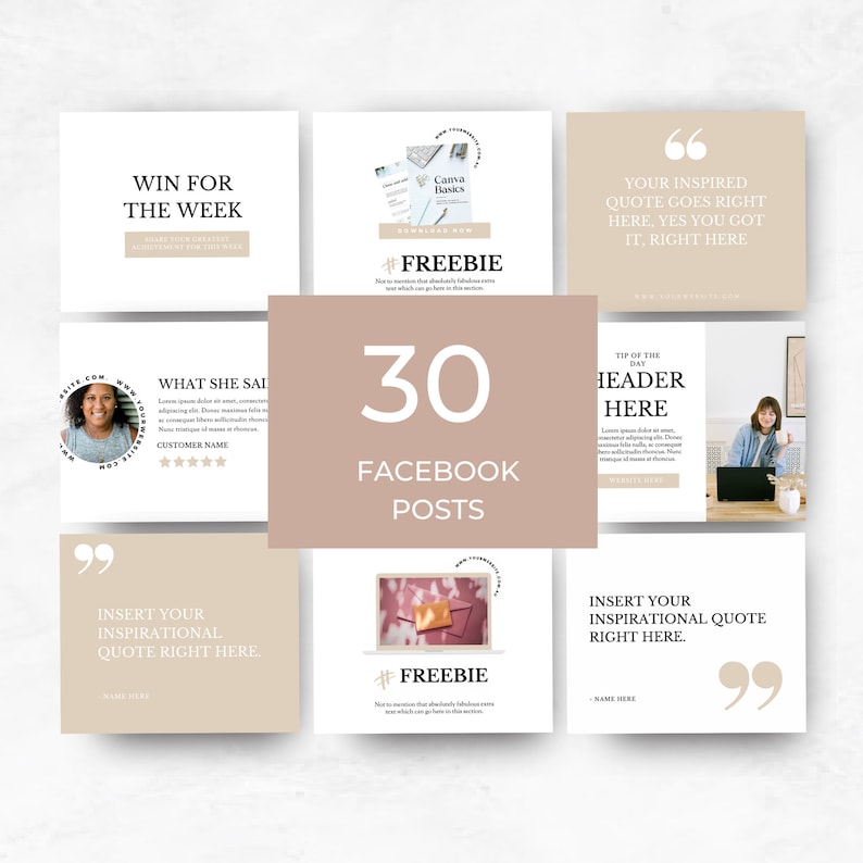 30 Facebook Group Posts INSTANT DOWNLOAD, Engagement Posts, Facebook