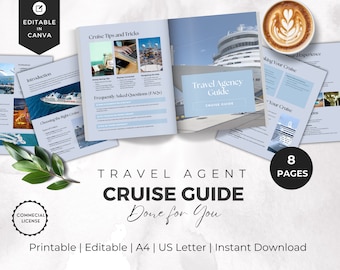 Travel Agent Cruise Guide | Instant Download Templates | Cruise Planning | Travel Agency Resources | Templates for Travel Agents