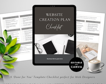 Small Business Website Checklist | Web Designer Resources | Website Success Checklist | Web Development Guide | Website Design Planner