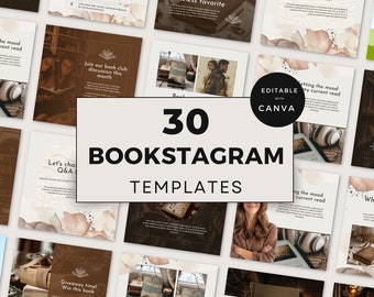 Bookstagram テンプレート | Bookstagram フィルター | ロマンス小説 | Bookstagram Canva テンプレート | Instagram 投稿テンプレート | 読者ギフト