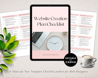 New Website Launch | Online Shop | Website Audit | Pdf Checklist | Website Guide | Web Development Guide | Website Planner Workbook