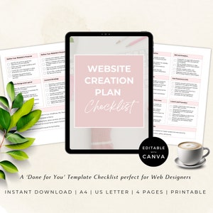 New Website Launch | Online Shop | Website Audit | Pdf Checklist | Website Guide | Web Development Guide | Website Planner Workbook