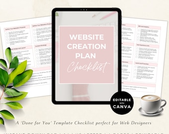 New Website Launch | Online Shop | Website Audit | Pdf Checklist | Website Guide | Web Development Guide | Website Planner Workbook