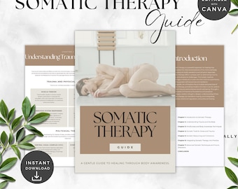 Wellness Practitioner Guide | Somatic  Healing Exercises for Trauma | Emotional Regulation | Self-Care Resource | Coping Skills Workbook