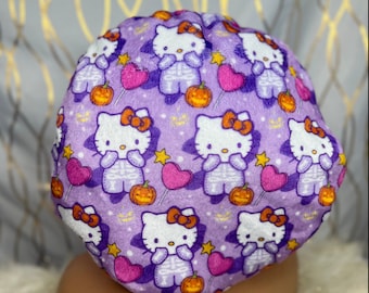 Candy Sweets w/ lilac Satin Reversible Bonnet