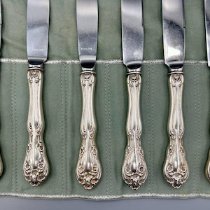 Chateau Rose Sterling Silver Flatware - Etsy