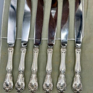 Chateau Rose Sterling Silver Flatware - Etsy