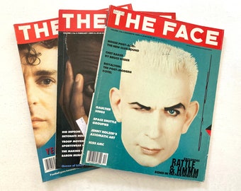 The Face – Magazine, 3 Ausgaben 1988/89