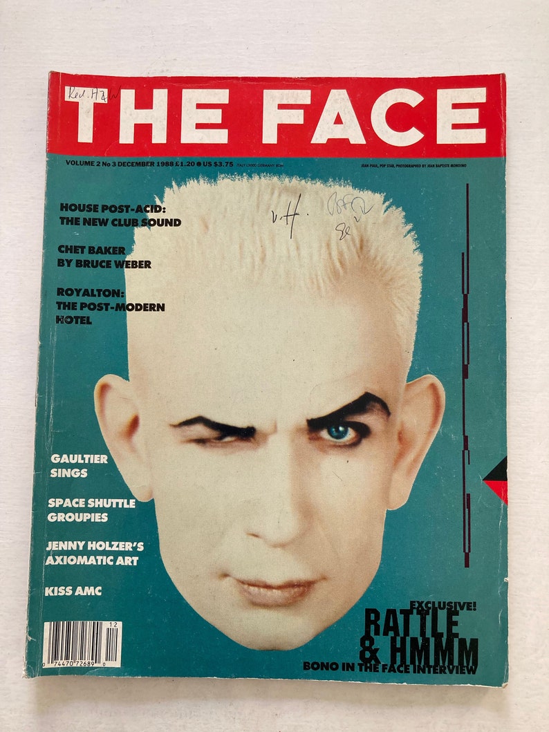 The Face Magazine, 3 Ausgaben 1988/89 Bild 2