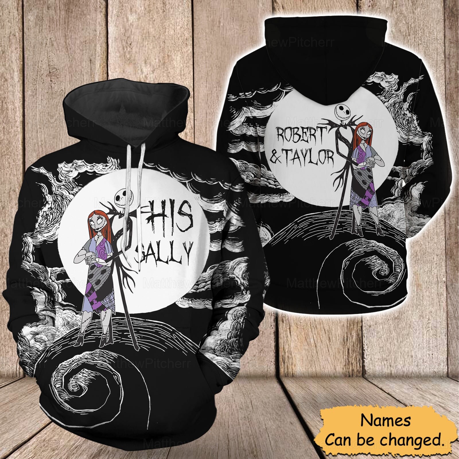 Jack Skellington Hoodie - Etsy UK