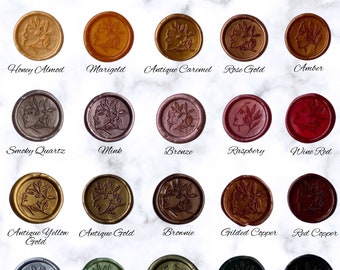 Wax seal stickers