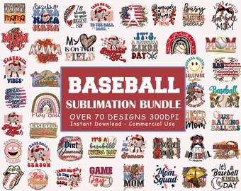 Baseball PNG Bundle, Baseball Png, Baseball Mom Sublimation, Softball Bundle Png, Sports Png, Baseball Quote Png, Baseball Shirt Print