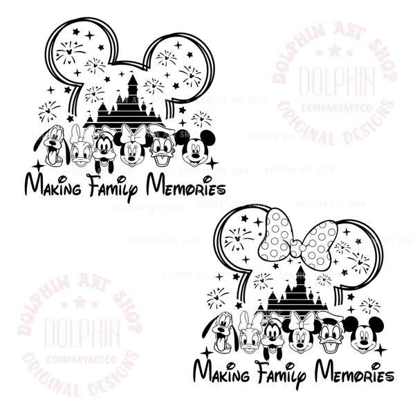 Bundle Making Family Memories SVG, Friend Squad Svg, Family Vacation Svg, Friends Svg, Mouse And Friends Svg, Family Trip Svg, Svg Png Files