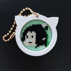 Chibi Shen Qingqiu Cross Sitiched Keychain/ Scum Villain/ SVSSS/ MXTX