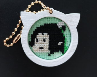 Chibi Shen Qingqiu Cross Sitiched Keychain/ Scum Villain/ SVSSS/ MXTX
