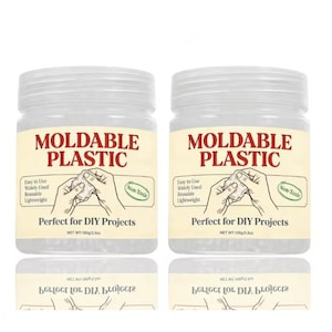 Transparante thermoplastische pellets | Herbruikbare vormbare plastic korrels | Materiaal voor doe-het-zelfreparatie | Handwerkbenodigdheden | Vormbare plastic kralen