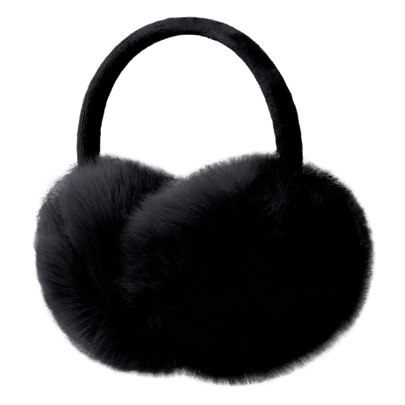 Ear Muffs Faux Fur Ladies Ear Warmer Winter Adjustable Earmuffs Ear