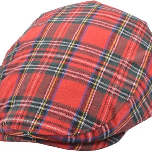 Somerville Tartan Flat Caps main image 0