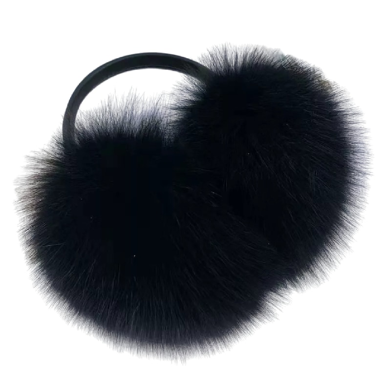 Ear Muffs Faux Fur Ladies Ear Warmer Winter Adjustable Earmuffs Ear