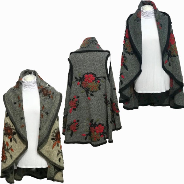 Allegria Italian Silk Poncho main image 1