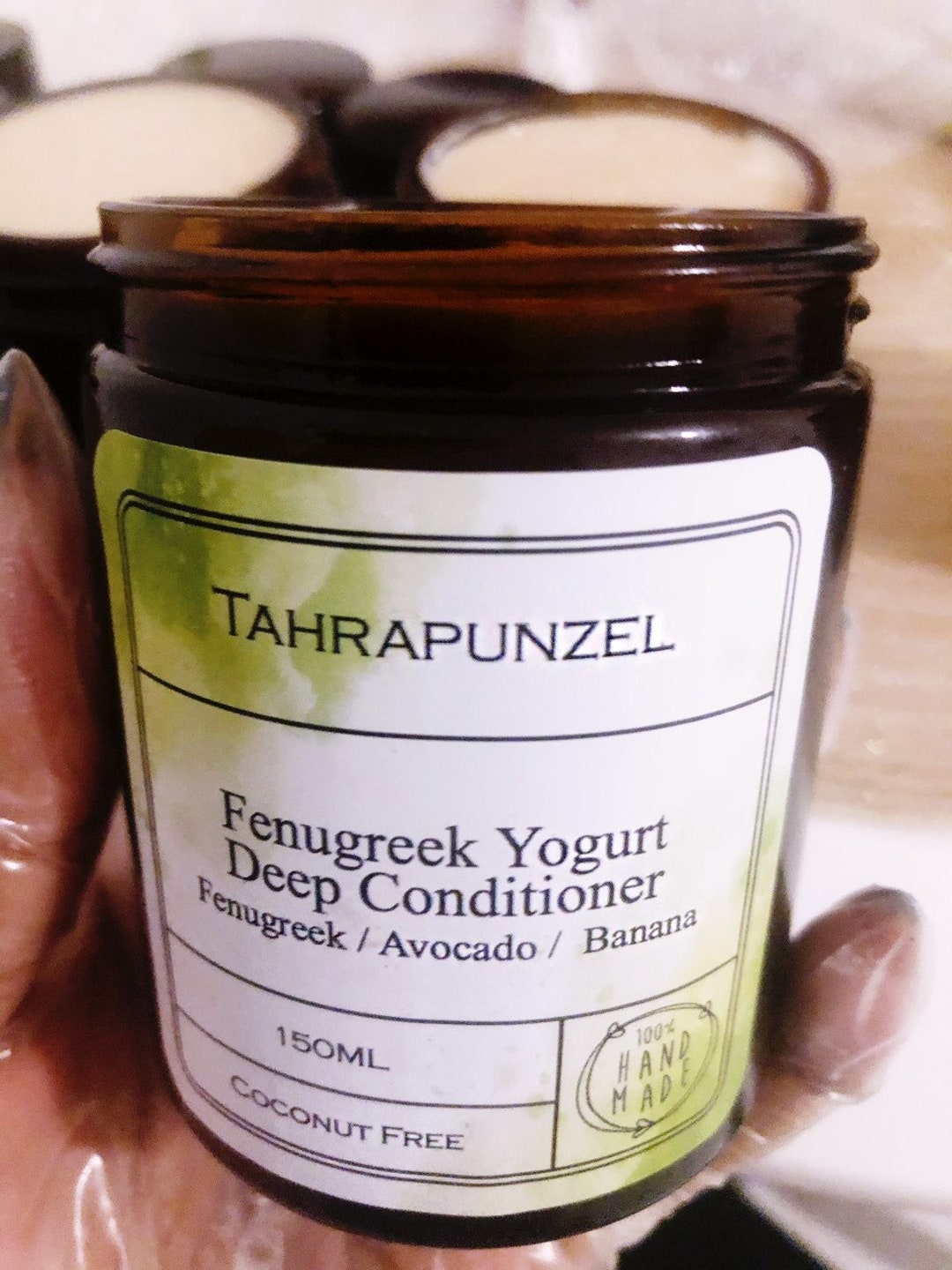 Hydrating Fenugreek Yogurt Deep Conditioner Lengthening and - Etsy Hydrating Fenugreek Yogurt Deep Conditioner Lengthening and - Etsy