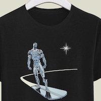 Silver Surfer Classic Semi-glossy Paper Wooden Framed Poster - Etsy